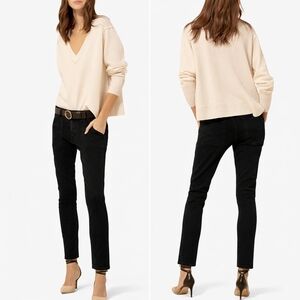 ba&sh C Sally Straight Leg Jeans Black Size 27